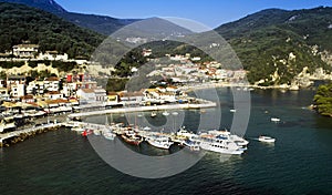 A beautiful paradise in Greece Parga photo