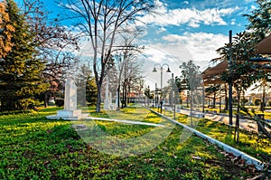 Beautiful park in Larissa