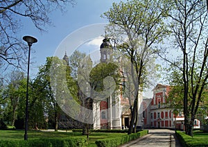 Poland: LÃâ¦d , baroque monastery photo