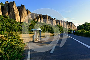 Beautiful Penitent rocks in Provence photo