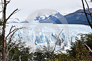 Beautiful Perito Moreno Glacier in El Calafate in Patagonia, Argentina in South America