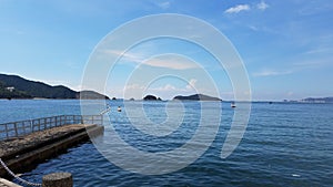 Beautiful perspective at Repulse bay, Hong Kong