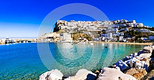 Italian summer holidays - coastal Peschici town. Puglia photo