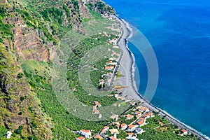 Beautiful photo of Madalena do Mar in Madeira Island, Portugal photo