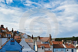Beautiful photo taken in the small town in North Yorkshire, Staithes