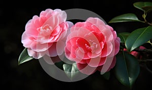 A beautiful photograph of Camellia flower