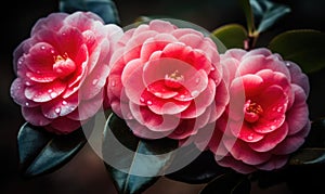 A beautiful photograph of Camellia flower