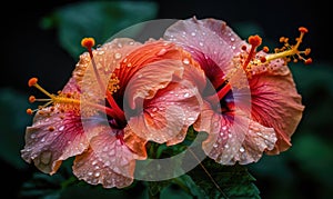 A beautiful photograph of Hibiscus flower