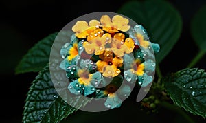 A beautiful photograph of Lantana camara