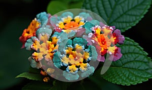 A beautiful photograph of Lantana camara