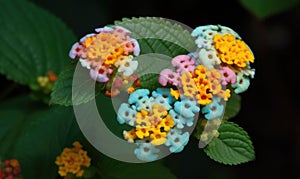 A beautiful photograph of Lantana camara