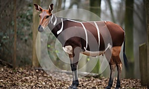 A beautiful photograph of The Okapi