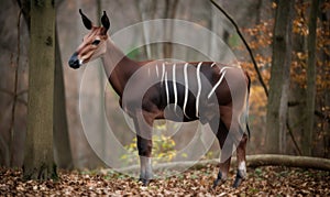 A beautiful photograph of The Okapi