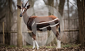 A beautiful photograph of The Okapi