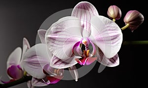 A beautiful photograph of Phalaenopsis photo