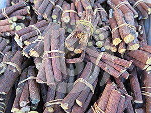 Beautiful picture of licorice of colors of great taste