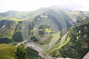 Beautiful picturesque mountain landscape Georgia