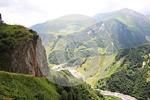 Beautiful picturesque mountain landscape Georgia photo