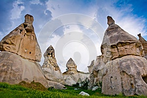 Beautiful Pigeon Valley in Cappadocia, Anatolia, Turkey