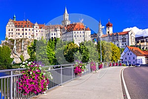 Beautiful places and castles of Germany - pictorial Sigmaringen