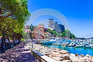Beautiful places of Italy - Lerici in Liguria photo