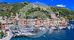 Beautiful places and towns of Italy - Portofino in Liguria