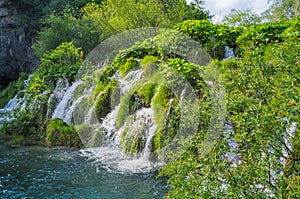 Beautiful Plitvice Lakes National Park in Croatia