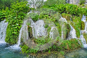 Beautiful Plitvice Lakes National Park in Croatia