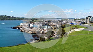 Beautiful Plymouth Hoe, Devon, United Kingdom, May 3, 2018