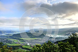 Beautiful pokhara valley from Sarangkot