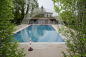 A beautiful pool with clear water