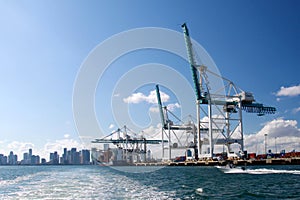 Beautiful Port of Miami photo