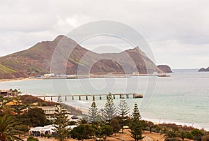 Beautiful Porto Santo Island, Portugal. photo