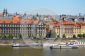 Beautiful Prague - view from Letna park