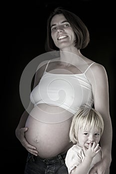 Beautiful pregnant series