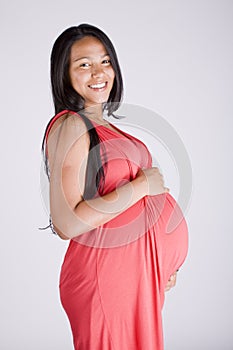 Beautiful pregnant woman