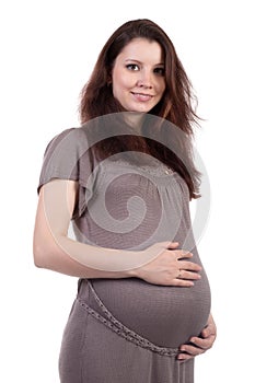 Beautiful pregnant woman