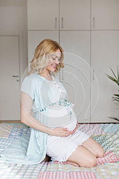 Beautiful pregnant woman