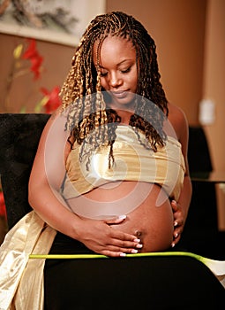 Beautiful Pregnant Woman