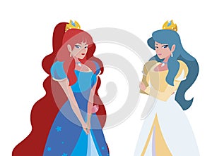 beautiful princesses of tales characters