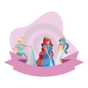 beautiful princesses of tales characters