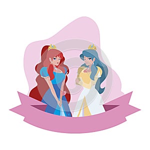 beautiful princesses of tales characters