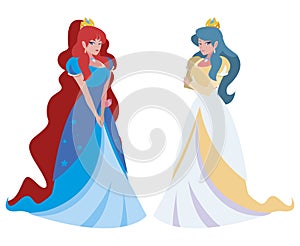 beautiful princesses of tales characters