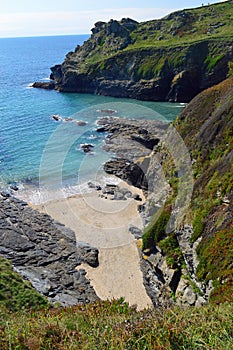 South West Coast Path, Prussia Cove Cornwall photo