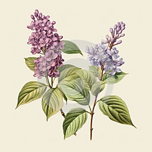 Beautiful Purple Lilas with Green Leaves - A Perfectly Unique Gift