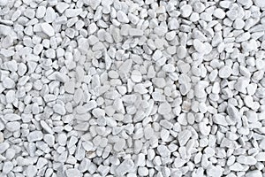 Beautiful quiet white gravel background