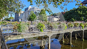 Beautiful Quimper, the city in Bretagne