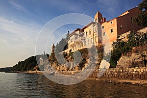 Beautiful Rab at the sunset, Croatia