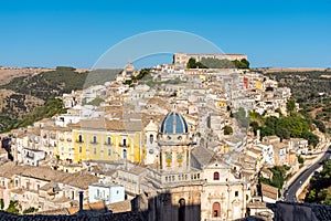 Beautiful Ragusa Ibla in Sicily