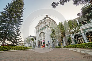 Beautiful railway station built be Portuguese in Maputo, Mozambique